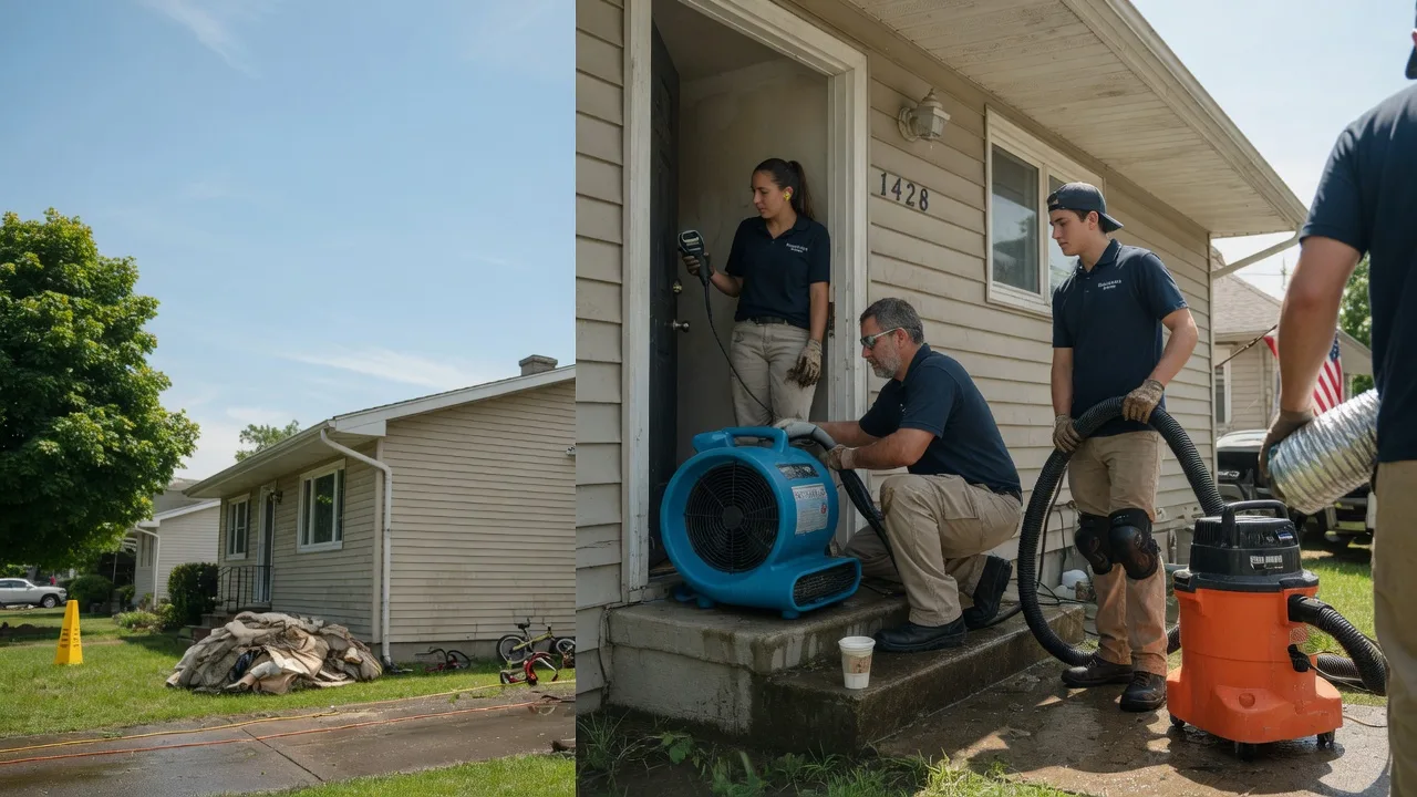 Water Damage Restoration in Bridgeport, IL near me